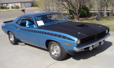 1972 Blue AAR Cuda 1972 Blue AAR Cuda