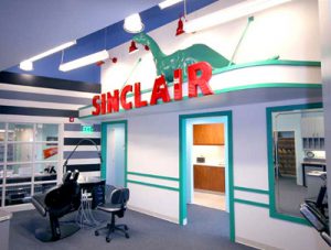 Sinclair Gas Station Interior