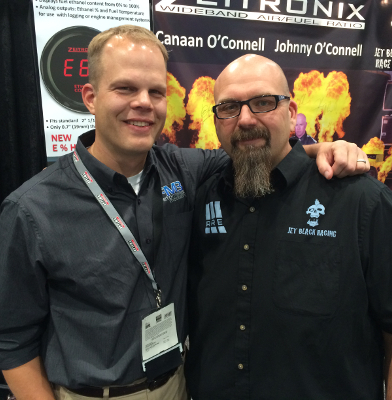 JEM F/X Elia Popov and Rob Kibbe at Sema 2014