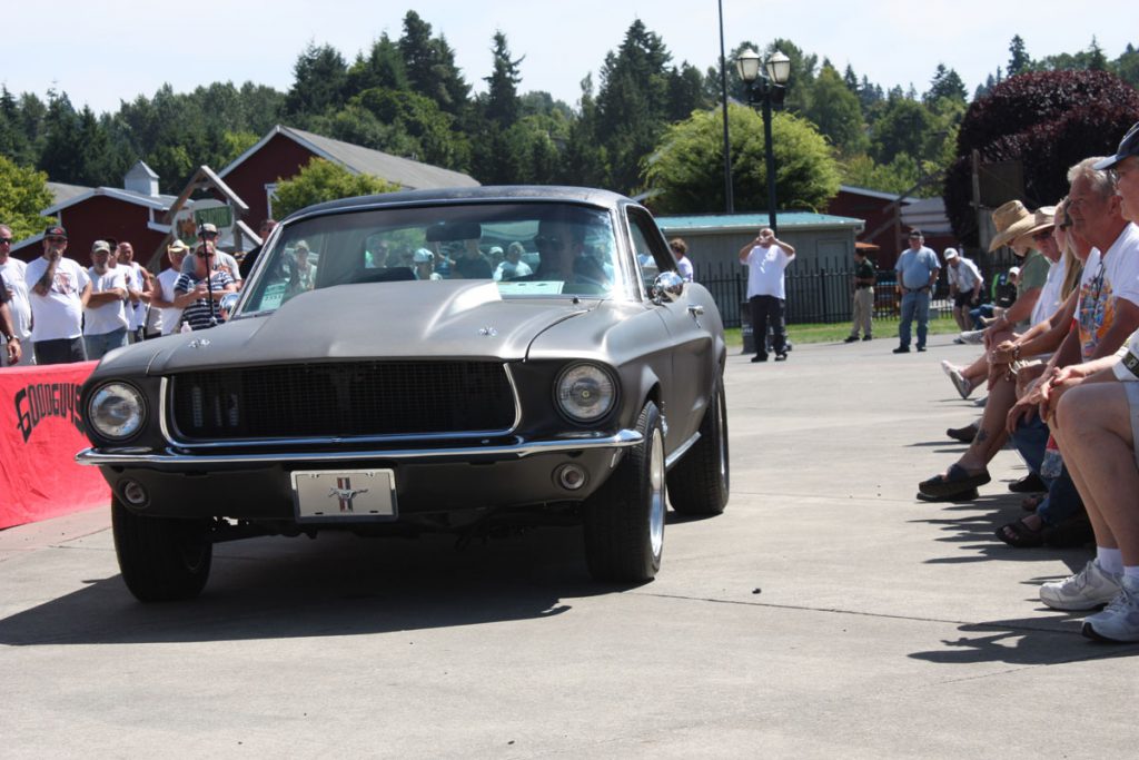 Rockie and his '68 Mustang!