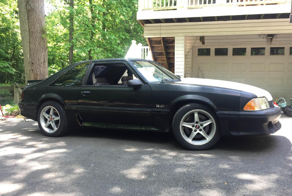 Ike's Mustang Fox body project car